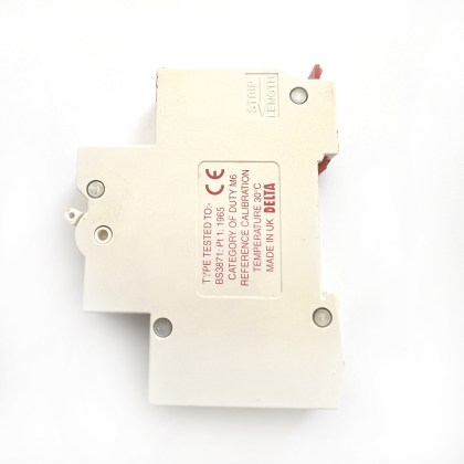 MEM Delta AB45SB M6 45A 45 Amp MCB Circuit Breaker Type B